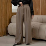 Mayoutfit Saika Pants | Celana Twill Kulot Flare Wanita Lebaran Kondangan Office Look