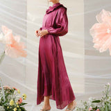 Mayoutfit Qeezya Shimmer Maxidress