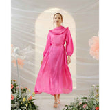 Mayoutfit Qeezya Shimmer Maxidress