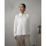 Mayoutfit Andhya Blouse | Blus Wanita Silk Aksen Payet Beads