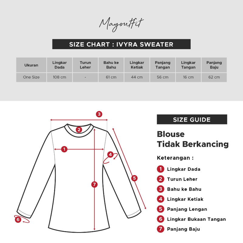 Mayoutfit Ivyra Sweater