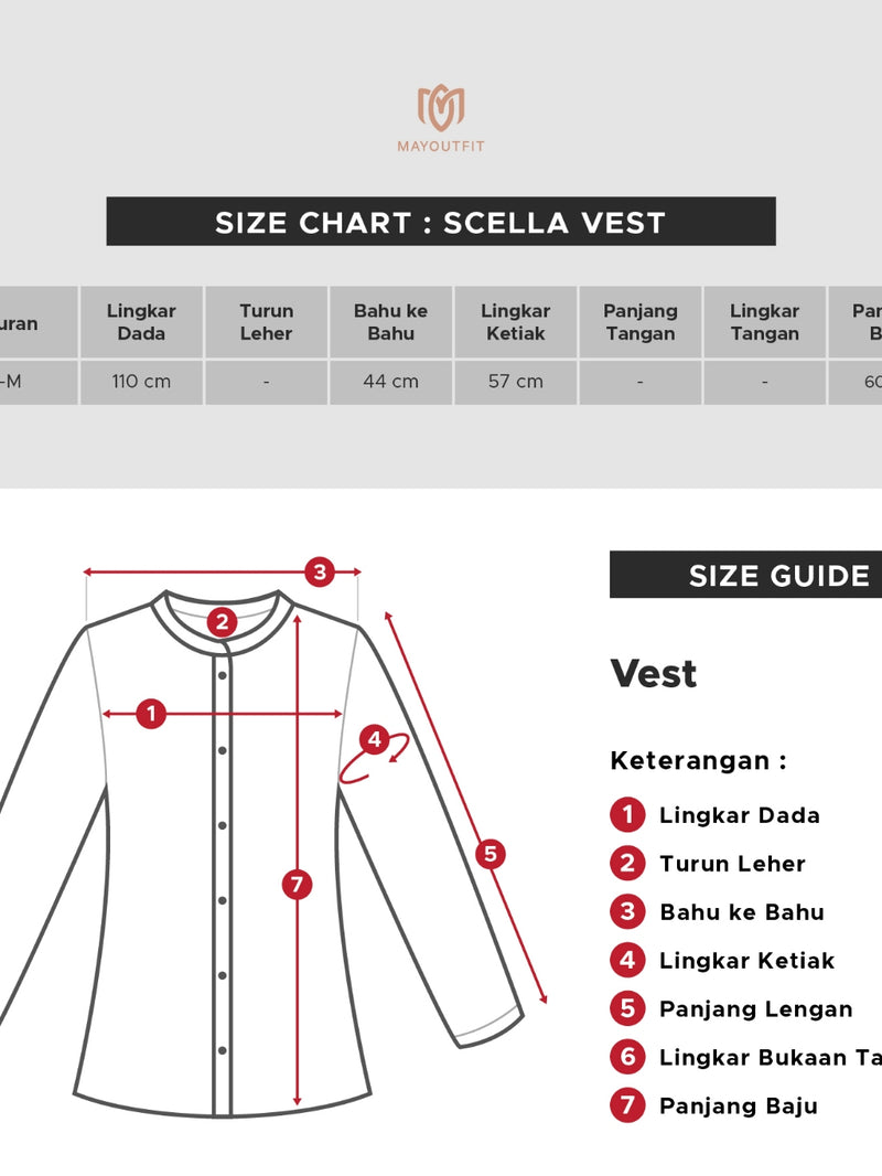 Mayoutfit x Dinan Fajrina Scella Vest