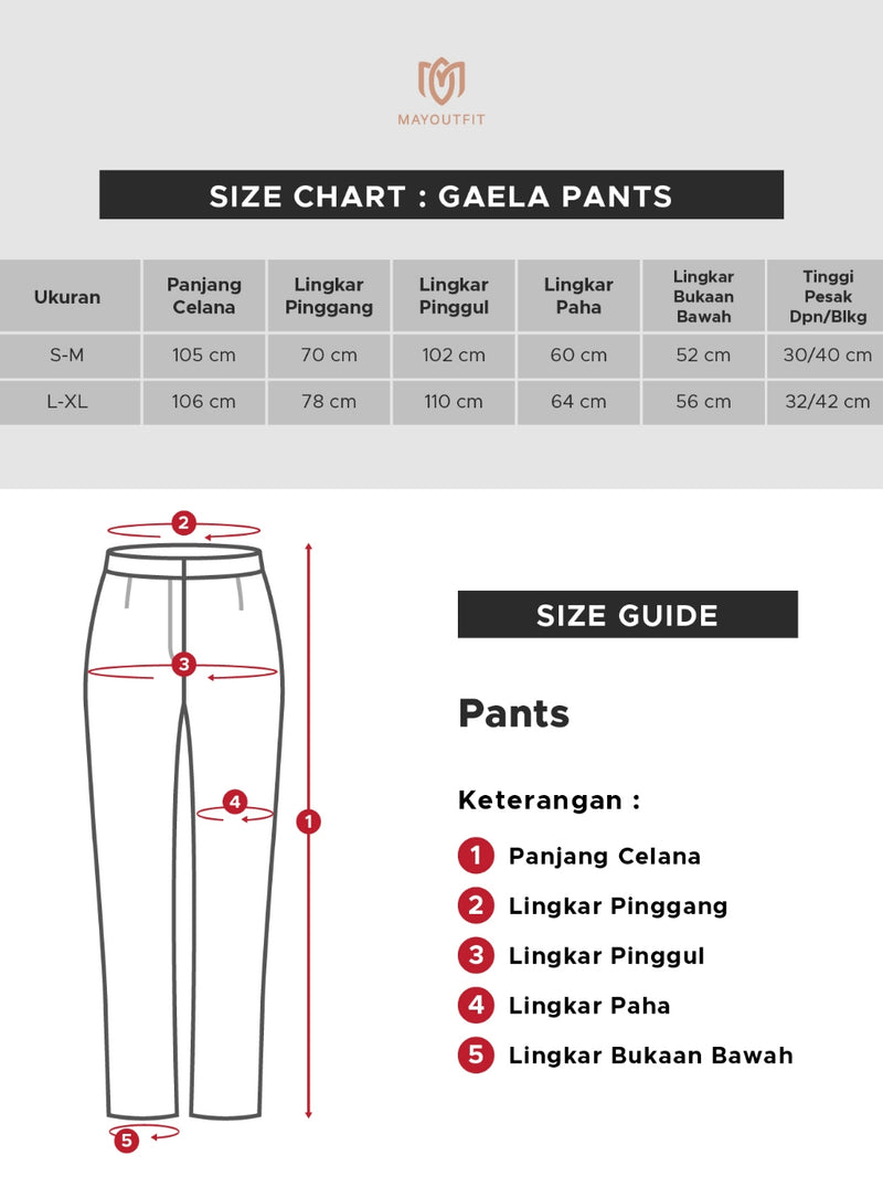 Mayoutfit x Dinan Fajrina Gaela Pants