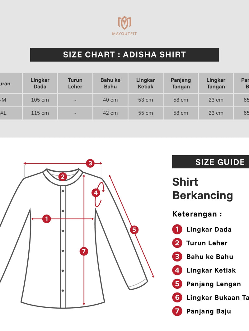 Mayoutfit Adisha Shirt