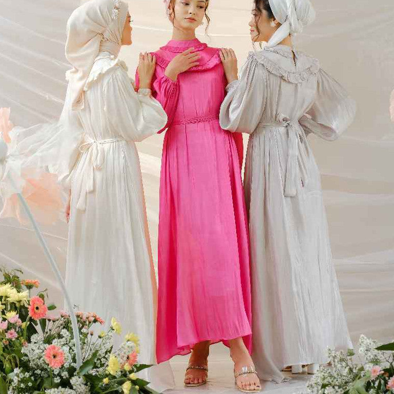 Mayoutfit Qeezya Shimmer Maxidress