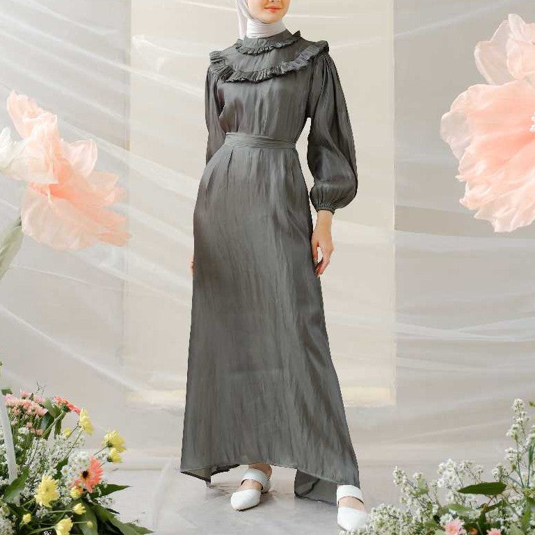 Mayoutfit Qeezya Shimmer Maxidress