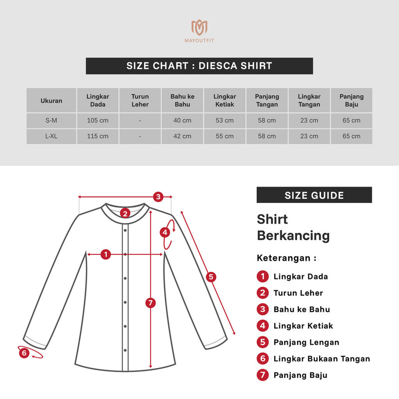 Mayoutfit Diesca Shirt