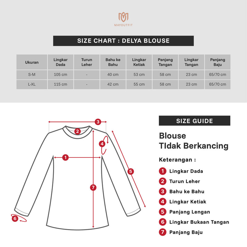 Mayoutfit Delya Blouse
