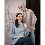 Mayoutfit Wyvva Shirt | Atasan Kemeja Basic Salur