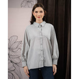 Mayoutfit Wyvva Shirt | Atasan Kemeja Basic Salur