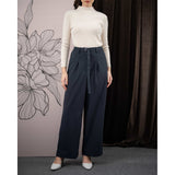 Mayoutfit Valea Pants | Celana Semi Formal Twill Looks Tali Pinggang Karet