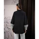Mayoutfit Tawny Shirt | Atasan Kemeja Kombinasi Poplin Embroidery