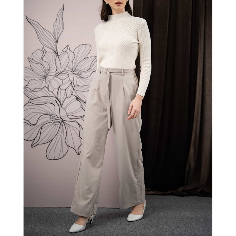 Mayoutfit Valea Pants | Celana Semi Formal Twill Looks Tali Pinggang Karet