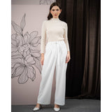 Mayoutfit Valea Pants | Celana Semi Formal Twill Looks Tali Pinggang Karet
