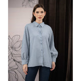 Mayoutfit Wyvva Shirt | Atasan Kemeja Basic Salur