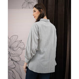Mayoutfit Wyvva Shirt | Atasan Kemeja Basic Salur
