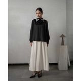 Mayoutfit Andhya Blouse | Blus Wanita Silk Aksen Payet Beads